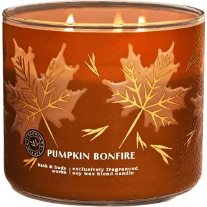 bathbodyworks Bathbodyworks Pumpkin Bonfire Candle 3 Wicks 411 g weight: 411g