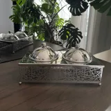 2 Parts Candy Tray With Arabic Letters