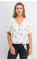 uniquechicboutiq توب Hippie Rose مقاس XL