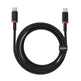 باسيوس كابل ديورا USB-C إلى USB-C 100 واط أحمر