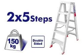 emtop Emtop 5 Step Double Sided Ladder