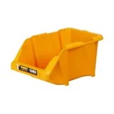 Mano Stacking Bin for Tools, Yellow