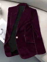 Blazer Plus Size 4 XL purple