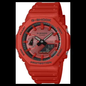 casio Casio GA-2100RRB-4ADR Red Watch