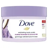 Zhya Dove Exfoliating Body Polish Crushed Lavender And Coconut Milk 298 g
