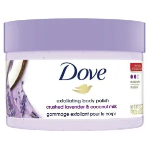 Zhya Zhya Dove Exfoliating Body Polish Crushed Lavender And Coconut Milk 298 g weight: 298g