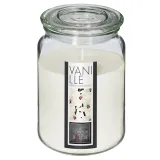 Atmosphera Atmosphera Createur Nina Scented Candle 510 Grams Vanilla Scent Glass Jar 157747a JAR157747a 510 g